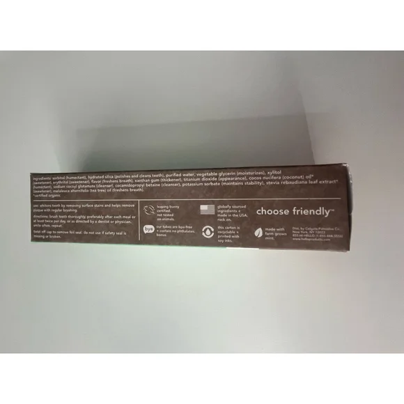 Hello Super Fresh Fluoride Free Toothpaste - 4.7 oz - Picture 5 of 8